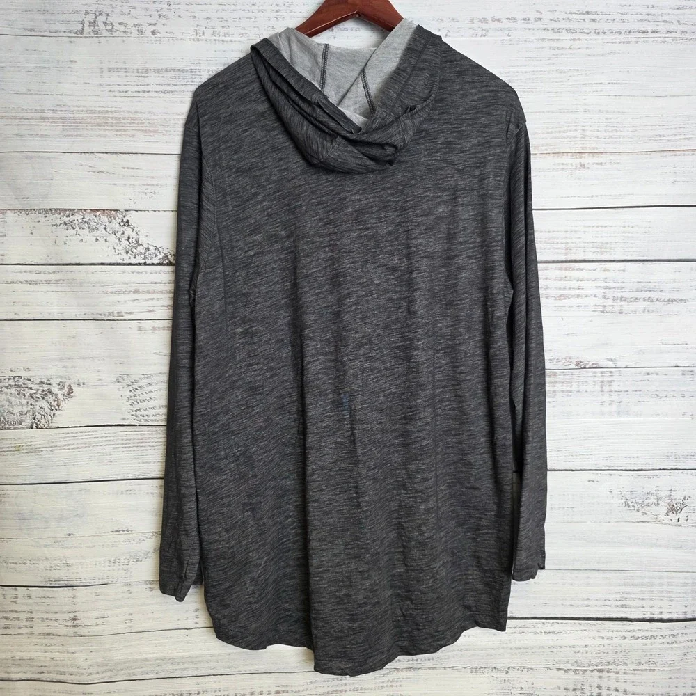 Nike Dallas Cowboys NFL Team Dri-Fit Hoodie Long Sleeve T-Shirt‎ Mens Large Gray